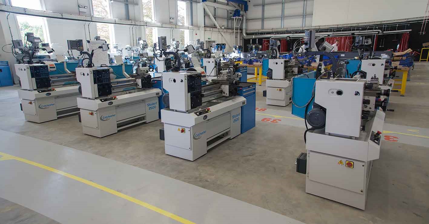The Leigh UTC colchester lathes supplied by RK International