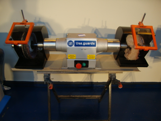 Used RJH Chamoise double ended polisher