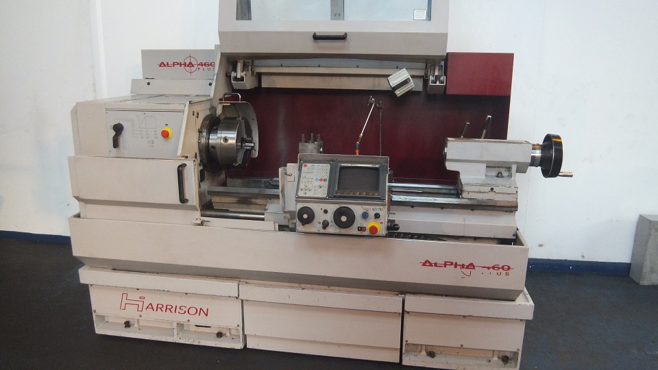 Harrison Alpha 460Plus Gap Bed Centre Lathe