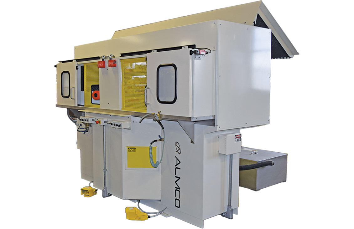 Almco Spindle type deburring amd finishing machines UK