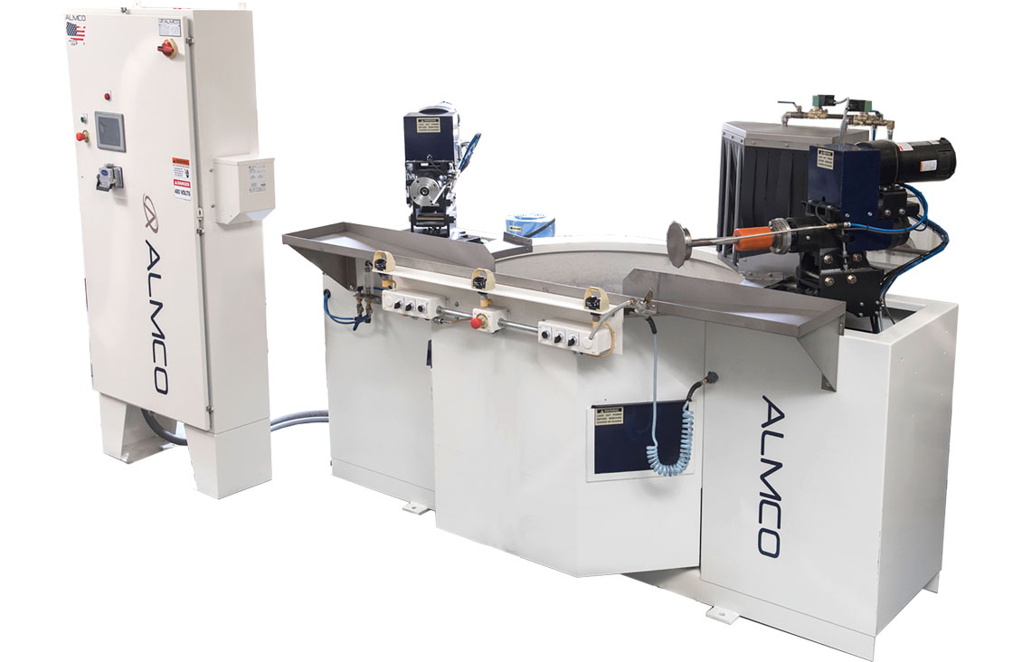 Almco Spindle type deburring machines