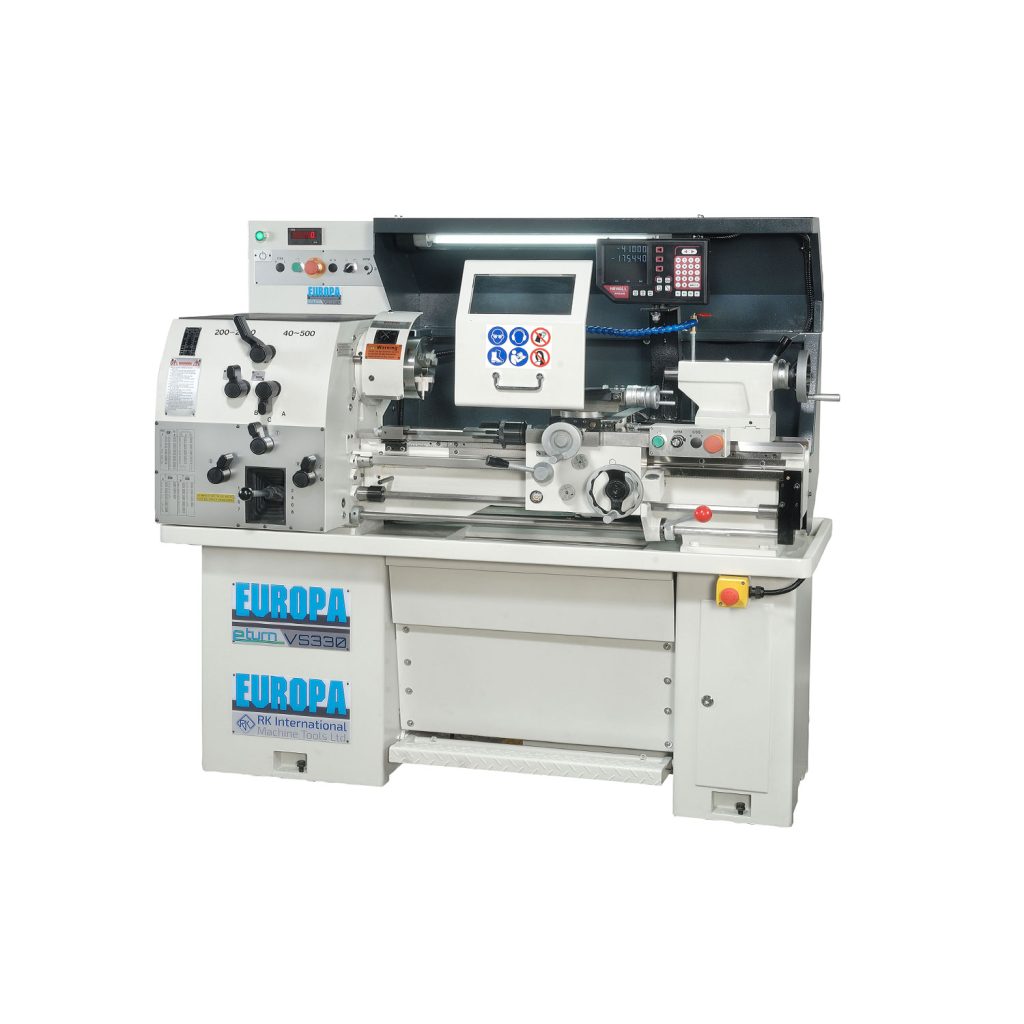 EUROPA eturn VS330 x 1000 Gap Bed Centre Lathe