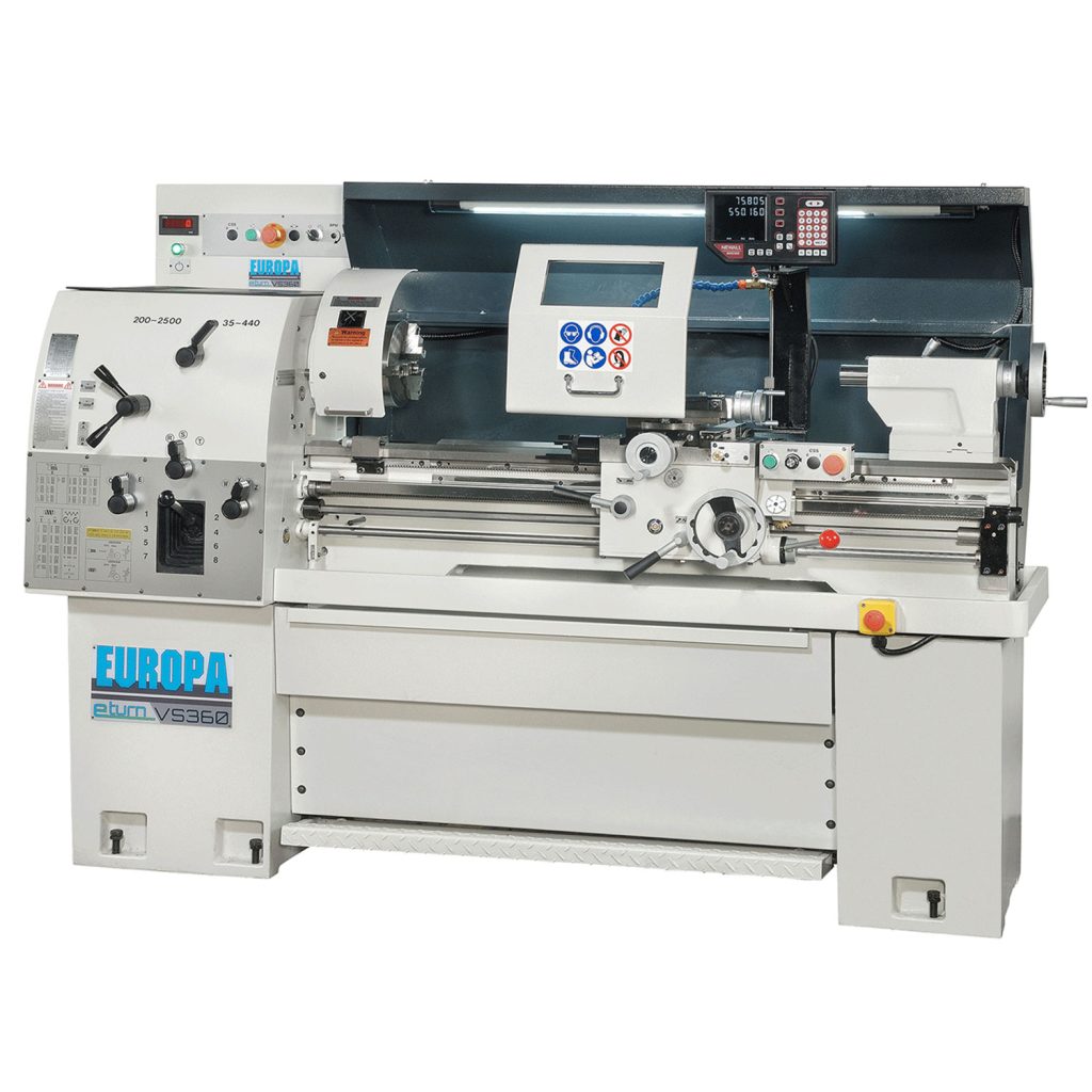 EUROPA eturn VS360 x 1000 Gap Bed Centre Lathe