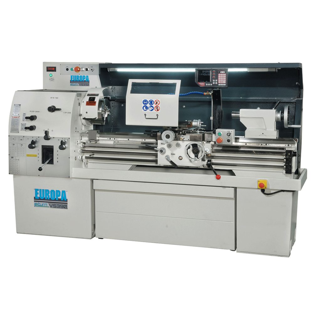 EUROPA eturn VS390 x 1250 Gap Bed Centre Lathe
