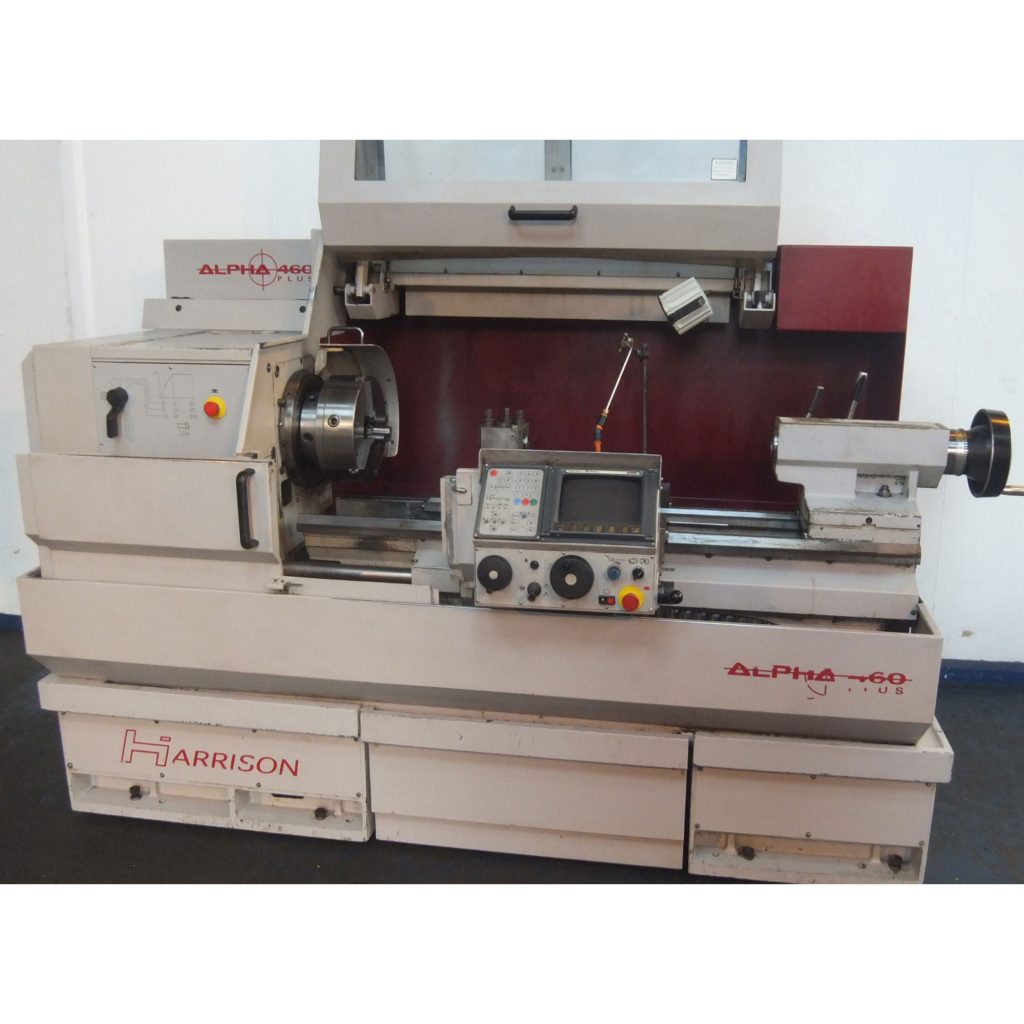 Used Harrison Alpha 460 Plus Gap Bed Lathe