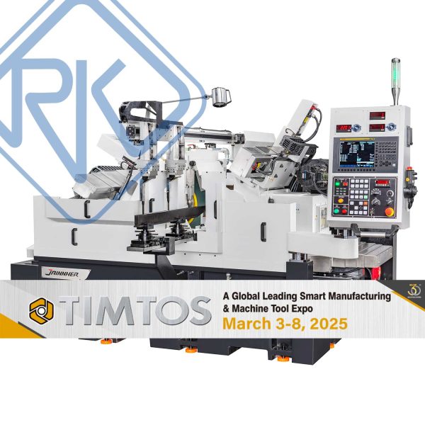 TIMTOS 2025 – JAINNHER Grinding Machines: A Showcase of Precision and Performance