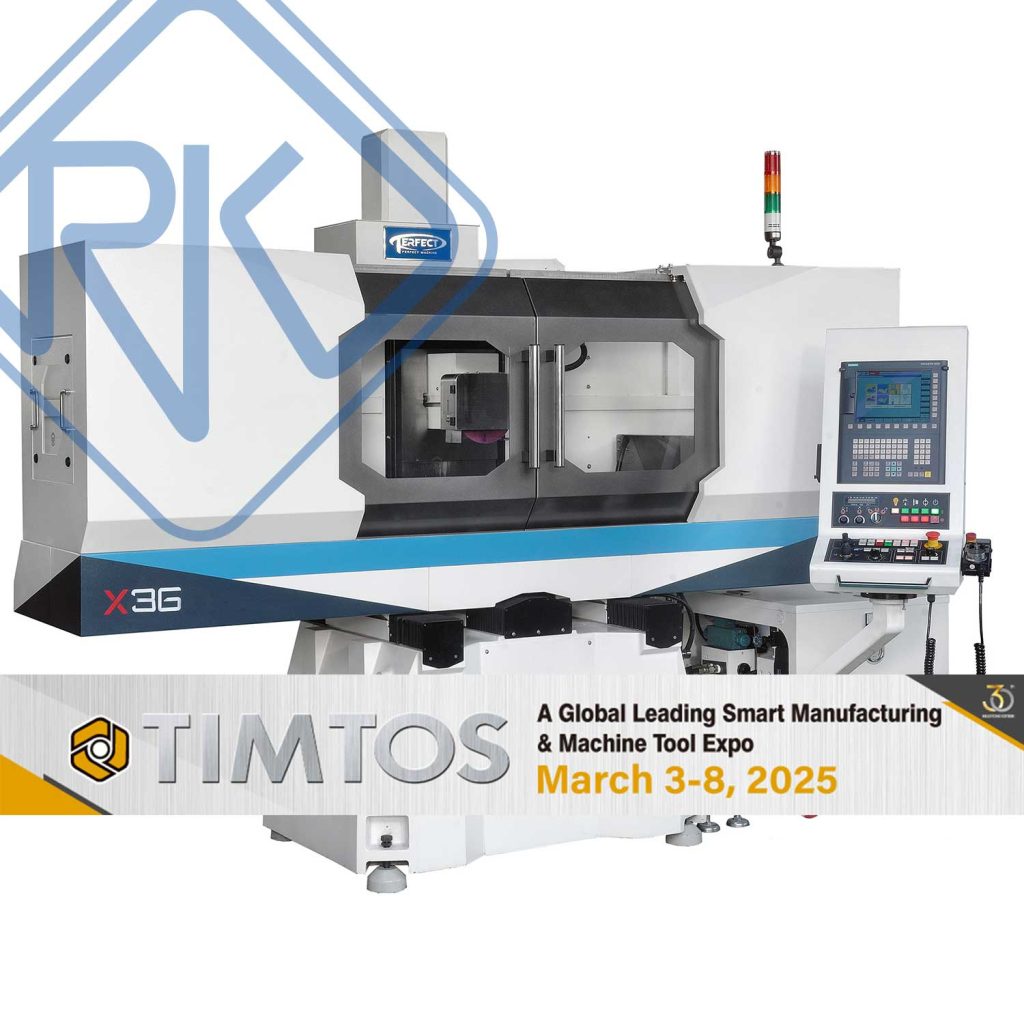 TIMTOS 2025 – The PERFECT line-up of grinding machines.