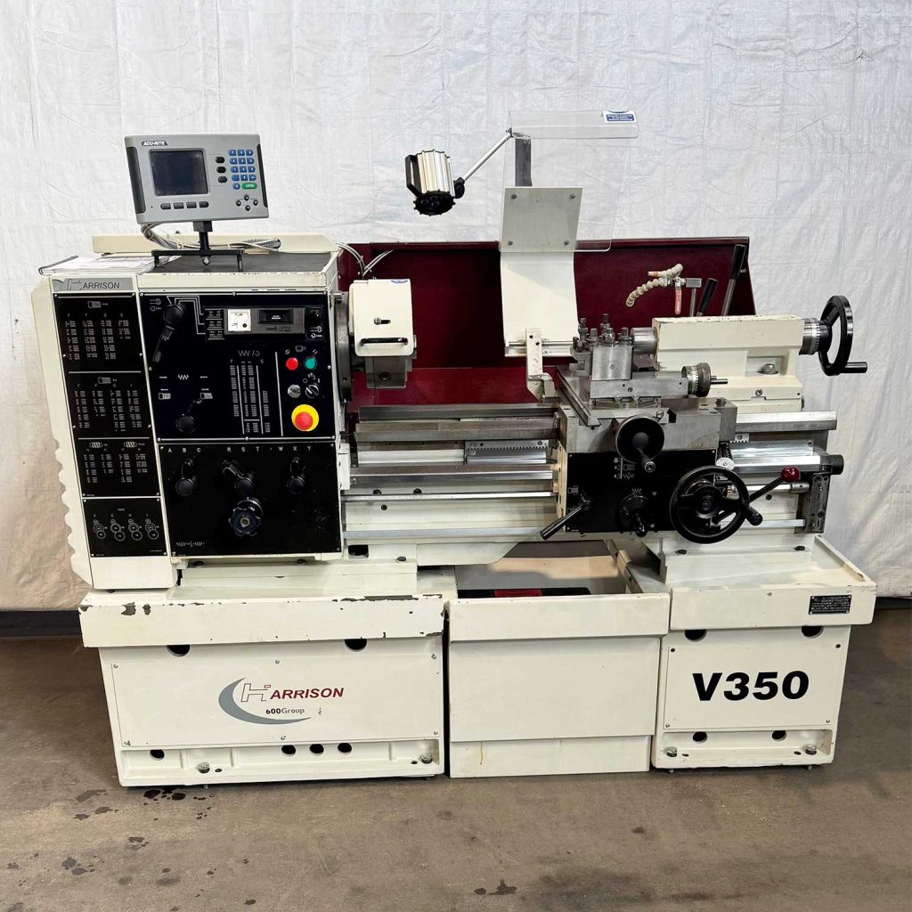 Used Harrison V350 Gap Bed Centre Lathe