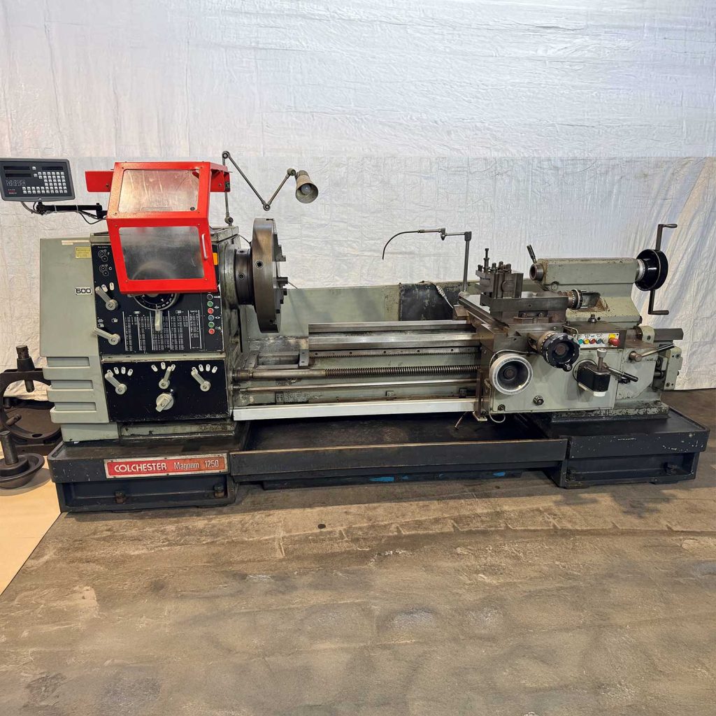 Used Colchester Magnum 1250 Gap Bed Centre Lathe