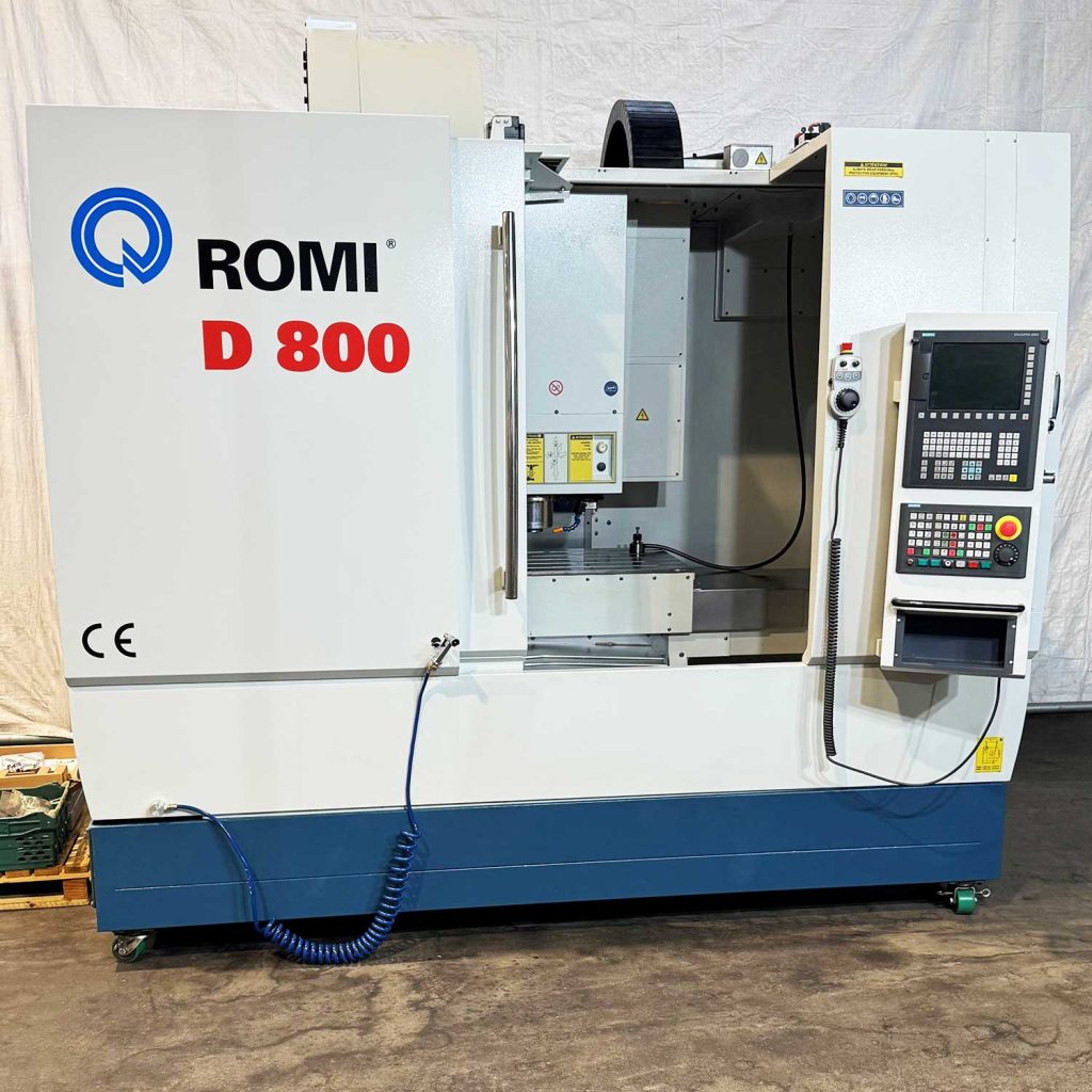 Used Romi D800 Vertical Machining Centre