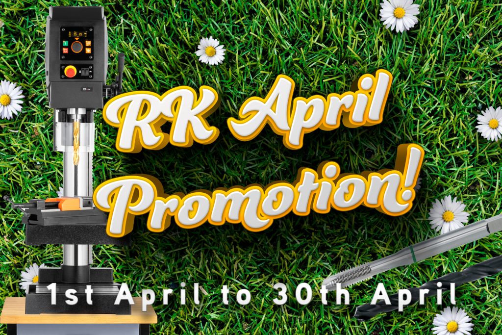 One month only… RK April Drilling Promotion with FLOTT and VÖLKEL